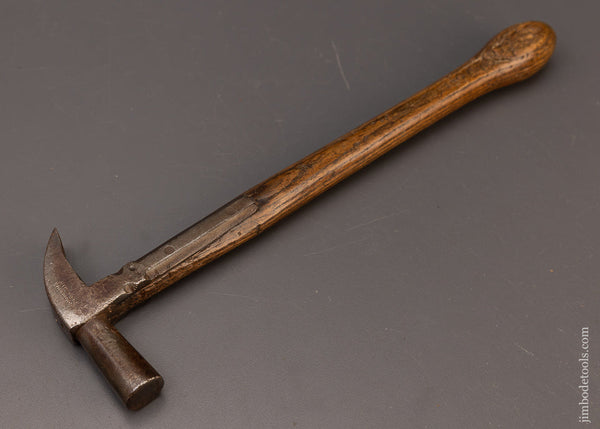 Early 7 Ounce English Strapped Hammer Signed Colquhoun & Cadman - 1110 