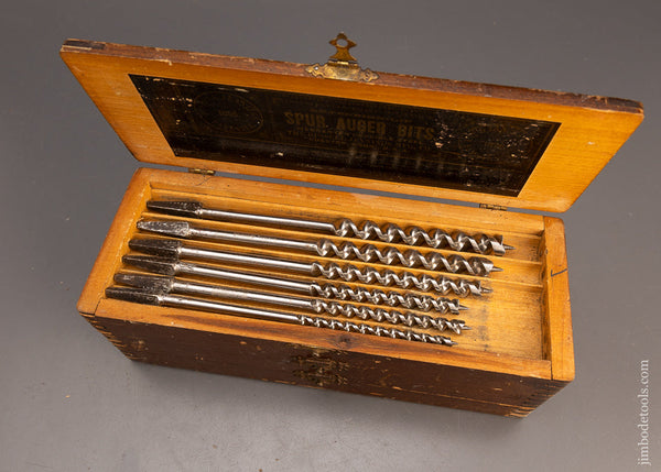 1855 Spur shops Auger Bit Set