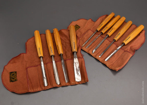 Set of 9 PFEIL SWISS MADE Carving Tools Gouges - 104215 – Jim Bode Tools