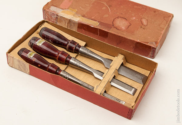 Set buy of 3 Vintage Lakeside Chisels