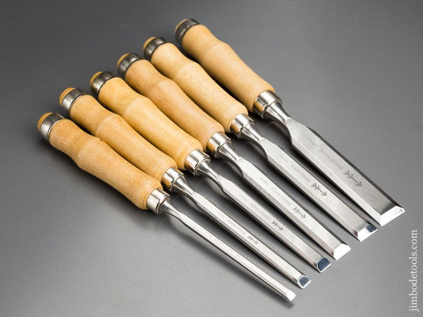 Minty Set of Seven PFEIL SWISS MADE Carving Chisels - 85139 – Jim