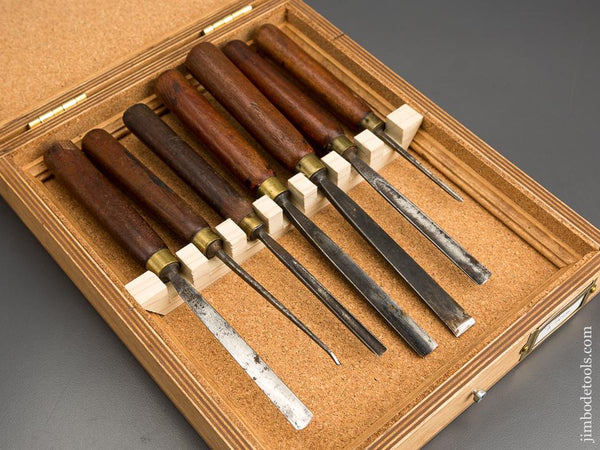 Wedge 11 Piece Set of Fine Carving Tools - Tz7411