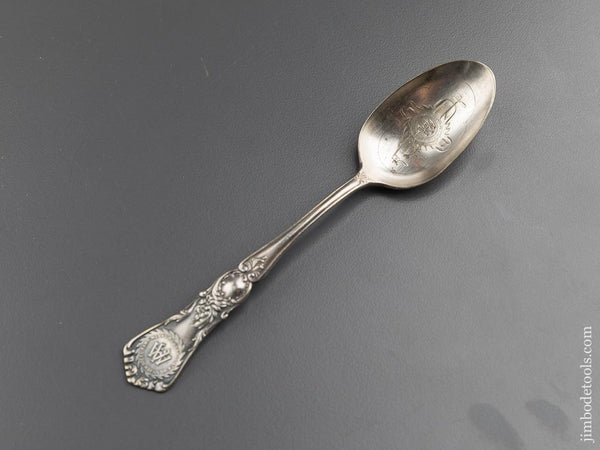 Pretty ATKINS Saws Six inch Silver Advertising Spoon - 87523 – Jim