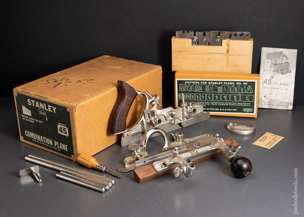 Excellent! STANLEY No. 5C Plane in the Original Box – Vintage Vials -  Antique Tools