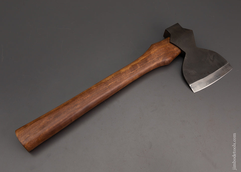 Gorgeous Single Bevel Side Axe w/ Rosewood Handle Right Hand Bench Axe - 100606