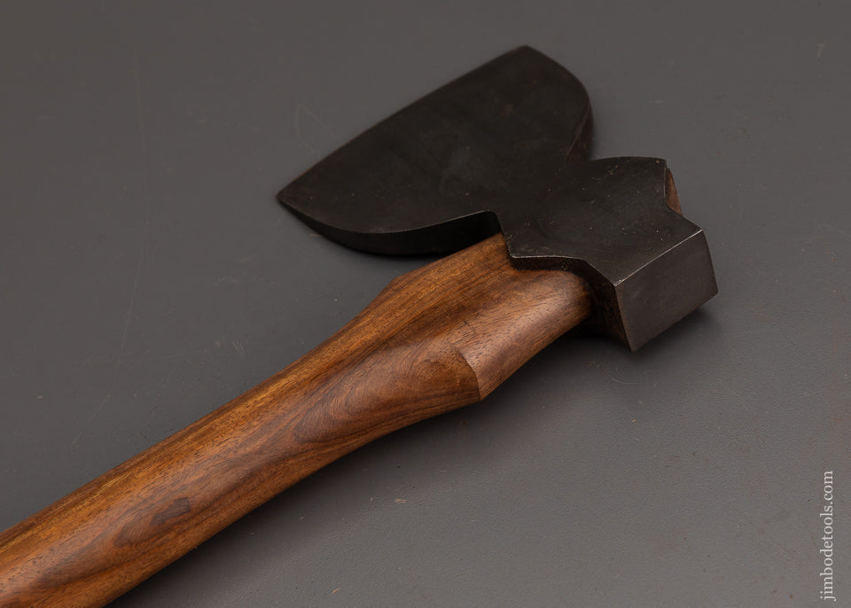 Gorgeous Single Bevel Side Axe w/ Rosewood Handle Right Hand Bench Axe - 100606