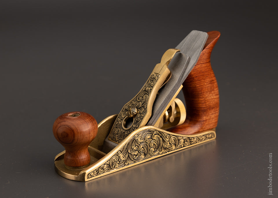 Engraved Bronze No. 1 Smooth Plane - 105048