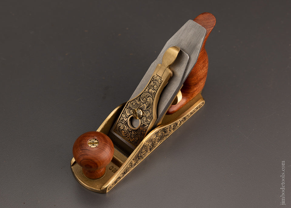 Engraved Bronze No. 1 Smooth Plane - 105048