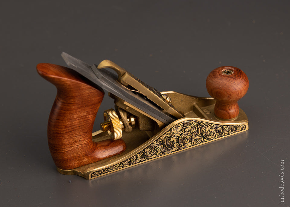 Engraved Bronze No. 1 Smooth Plane - 105048