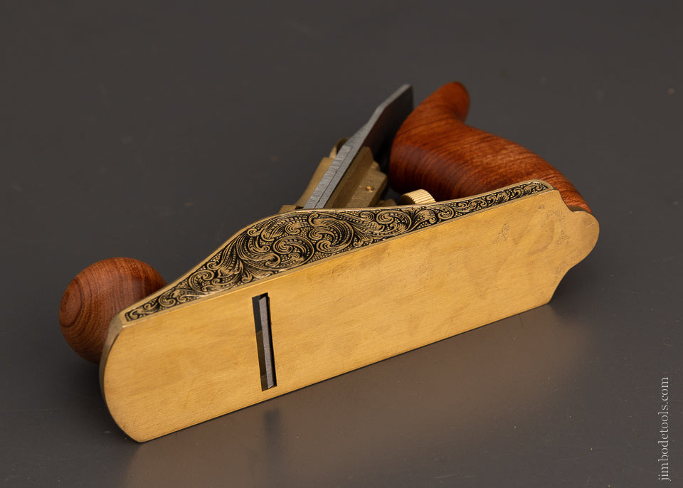 Engraved Bronze No. 1 Smooth Plane - 105048