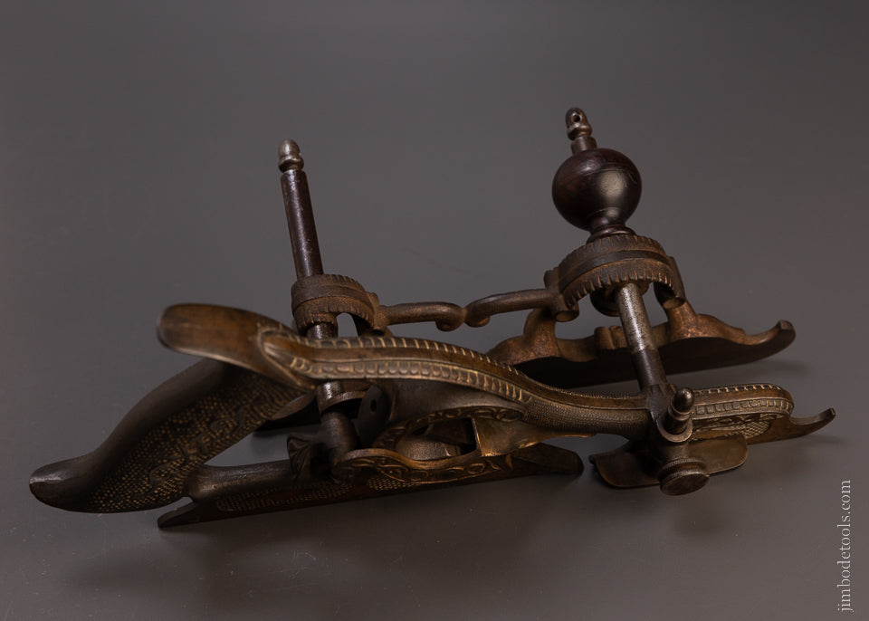 Magnificent MILLERS 1872 PATENT No. 50 Ornate Plow Plane * EXCELSIOR 107259 - AS OF SEPT 7