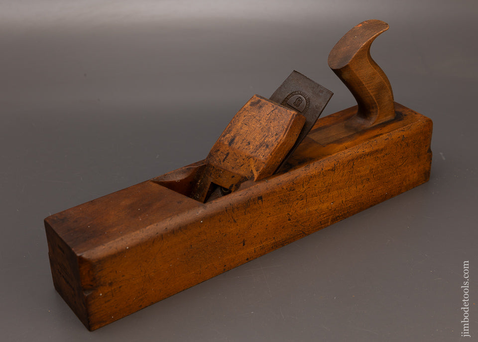 Fine Skewed English Beech Bench Plane By Summers Varvill - 109938 – Jim 