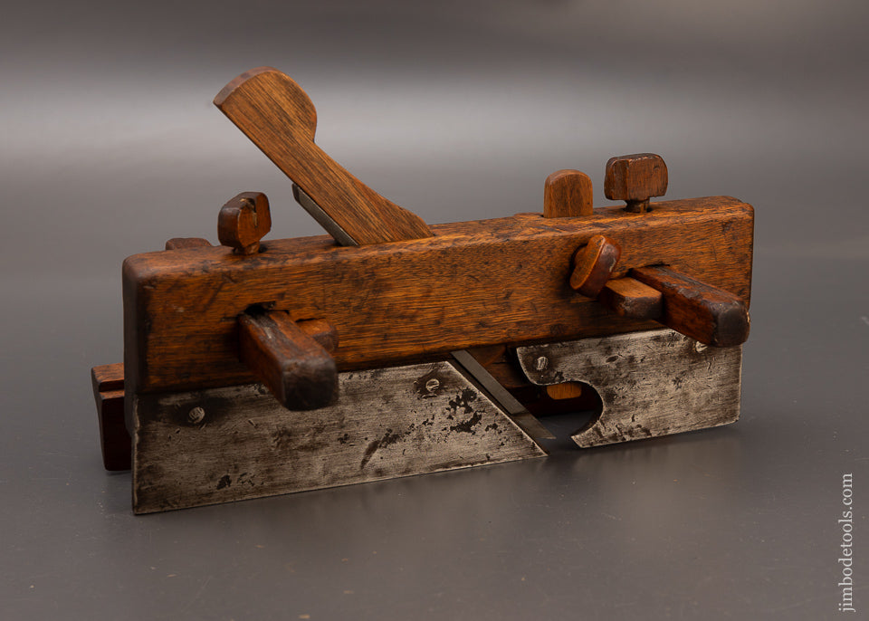 Rare 5 STAR 18th Century Plow Plane IOHN BASSET OF NORTON - 111619