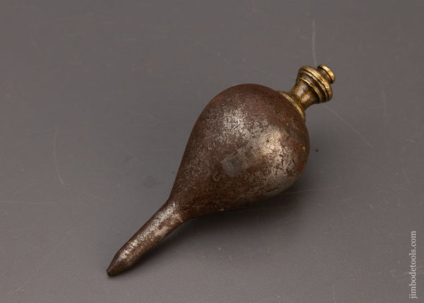 Lovely Iron & Brass Plumb Bob - 111684