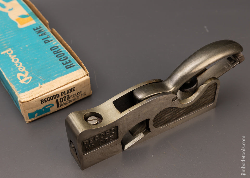 Mint in Box RECORD No. 073 Shoulder Plane - 111719