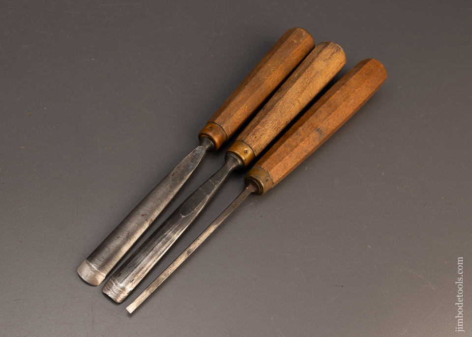 3 Fine Carving Chisels Gouges by STUBAI - 111839