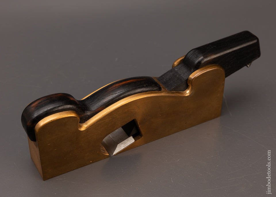 Gunmetal with Ebony Infill Low Angle Shoulder Plane - 112160