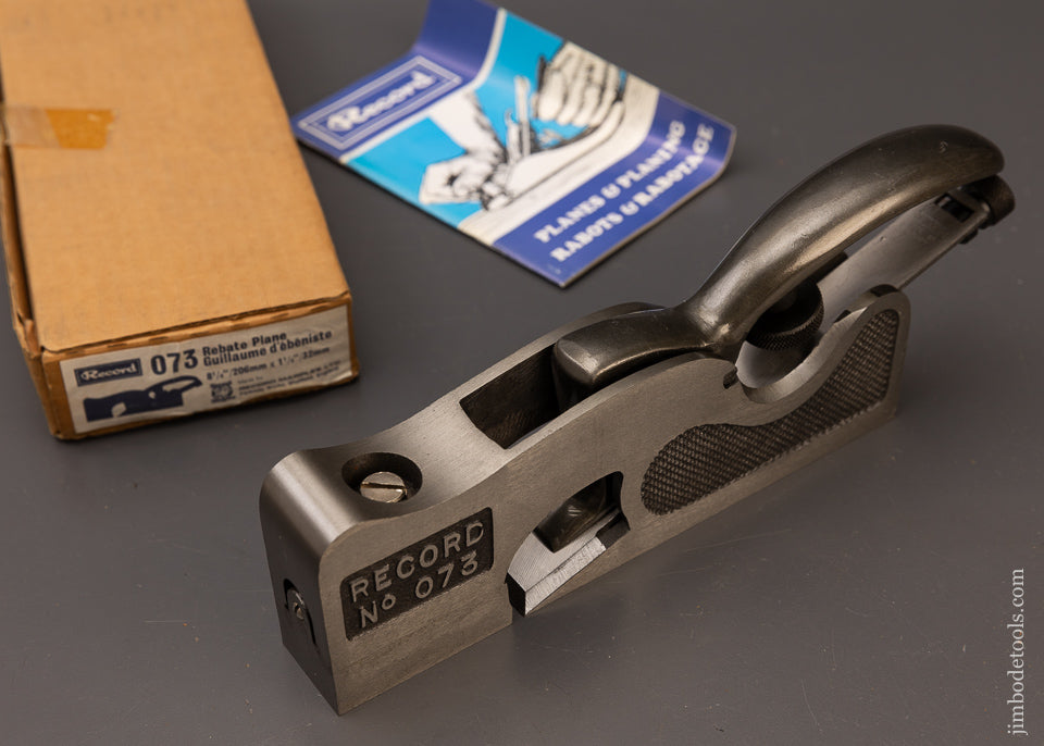 RECORD No. 073 Rebate Plane Mint in Box - 112170