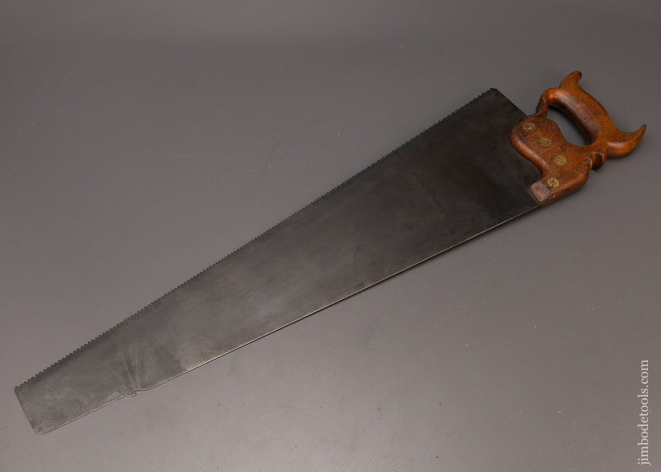 Early English Split Screw Hand Saw by JOSEPH TYZACK & SON Tuned by Michael Merlo - 112202