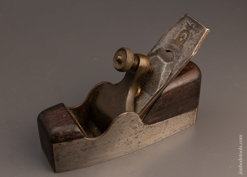 Diminutive BUCK (Made by Spiers) Dovetailed Rosewood Infill Smooth Plane - 112577