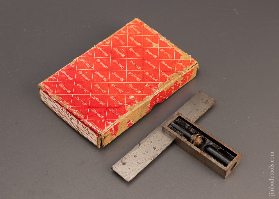 6 Inch STARRETT No. 13E Double Square in Box Fine - 112646