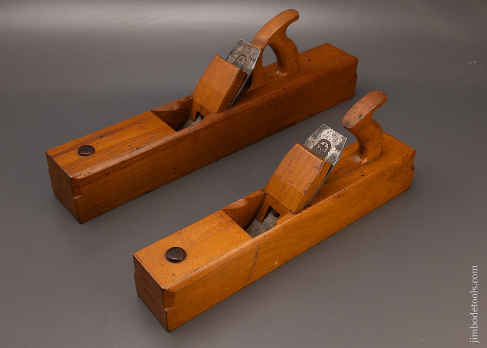 Premium Matched Pair of Bench Planes by E. PRESTON - 112737