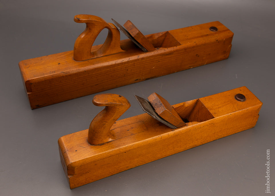 Premium Matched Pair of Bench Planes by E. PRESTON - 112737