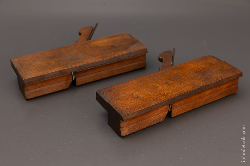 Matched Pair Numbered 1 & 2 Sash Planes by GRIFFITHS NORWICH circa 1803-1958 Fine - 112765