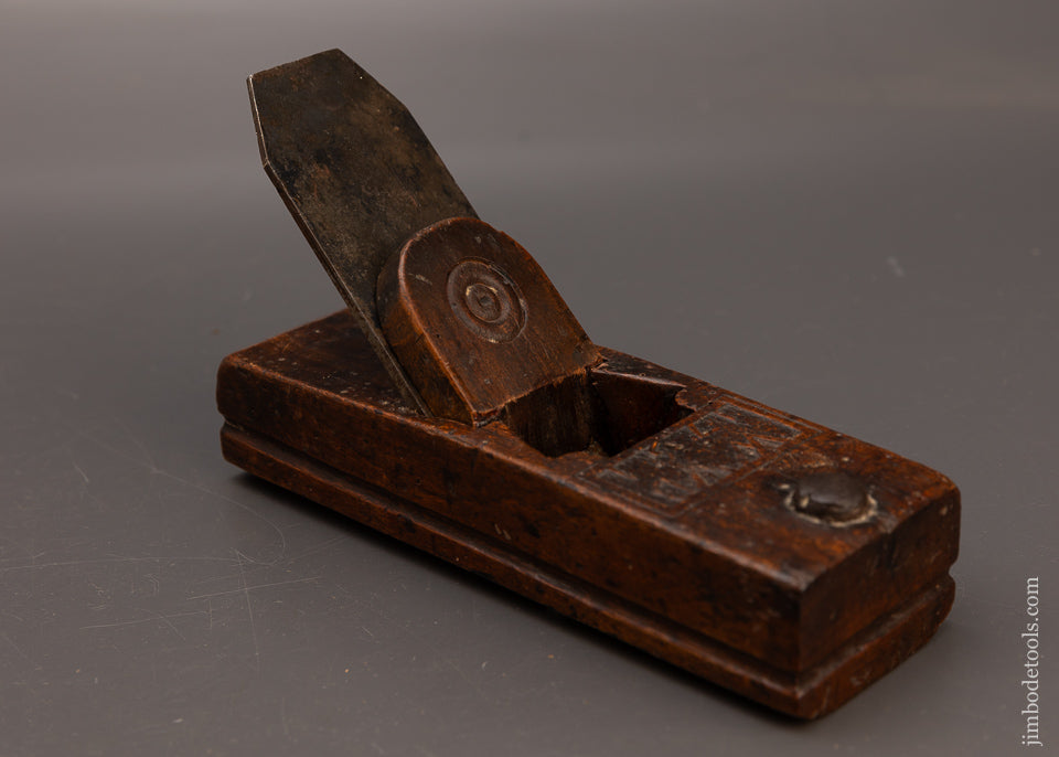 Carved & Dated 1791 Dutch Scrub Plane - 112787