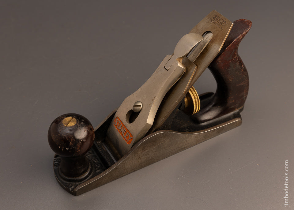 Rare Long Model STANLEY No. 2 Smooth Plane - 112852