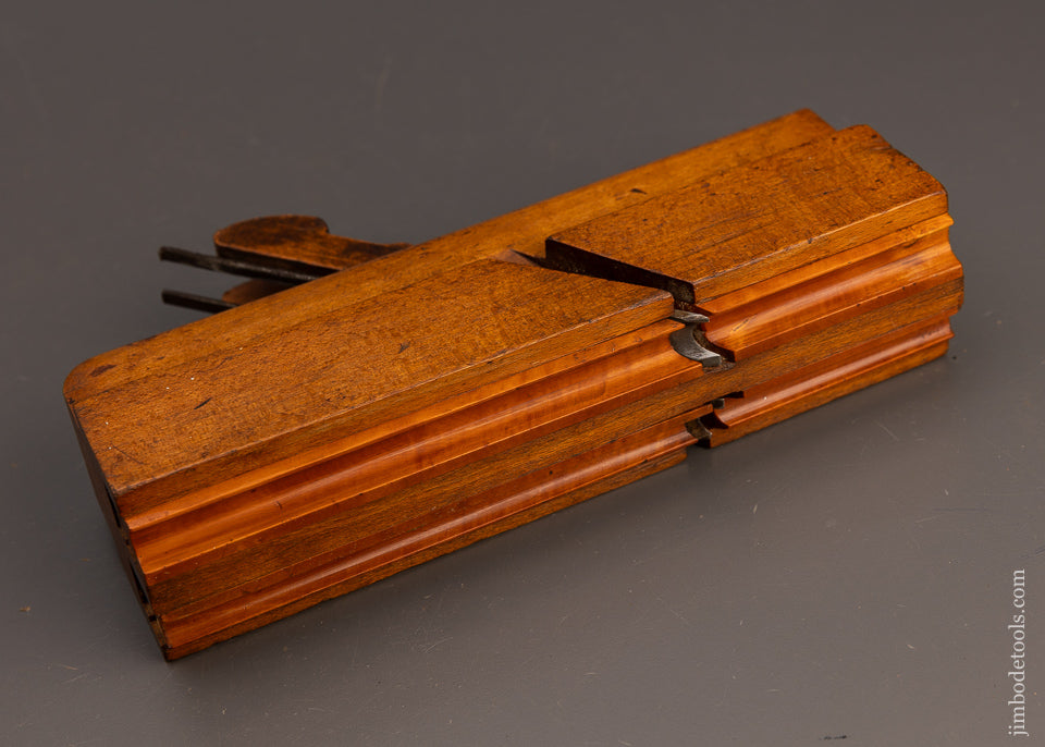 Rare Configuration Double Side Bead Moulding Plane by A. CUMINGS BOSTON Ca. 1828-72 -  - 112924