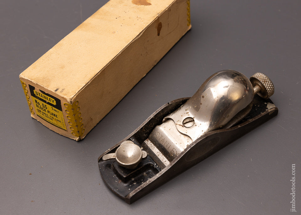 STANLEY No. 65 Low Angle Block Plane in Original Box - 112932