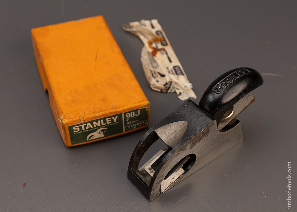 STANLEY No. 90J Bull Nose Rabbet Shoulder Plane in Original Box - 112986