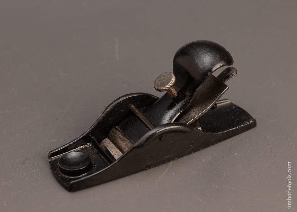 Rare Patented Plane BIRMINGHAM 5 1/2 Inch Adjustable Block Plane - 113158