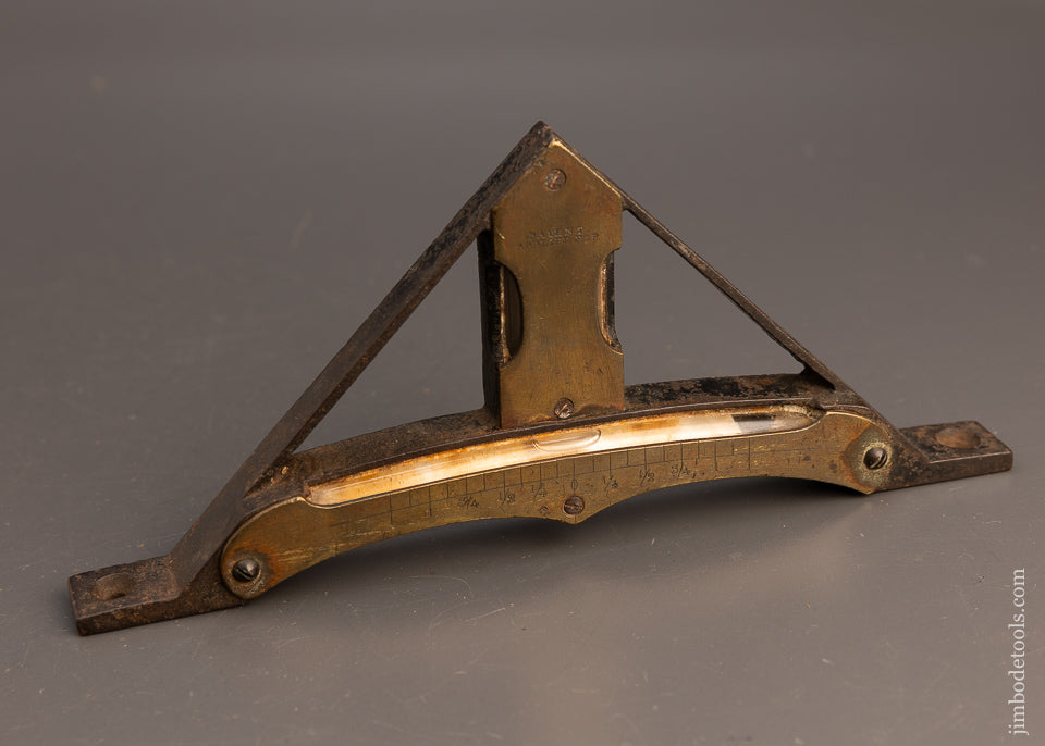 Rare Patented Level & Inclinometer - 113202G