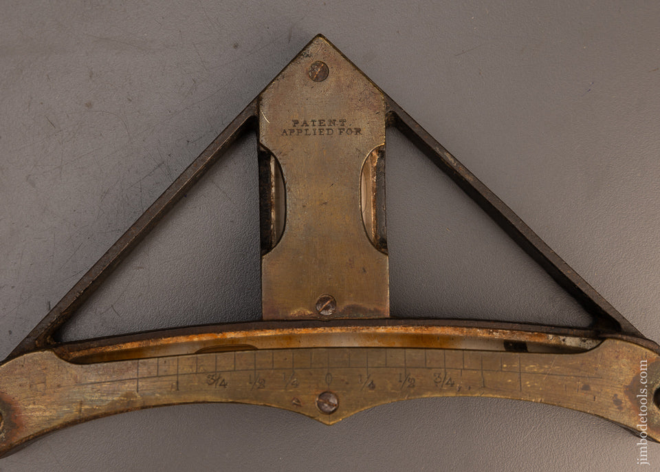 Rare Patented Level & Inclinometer - 113202G