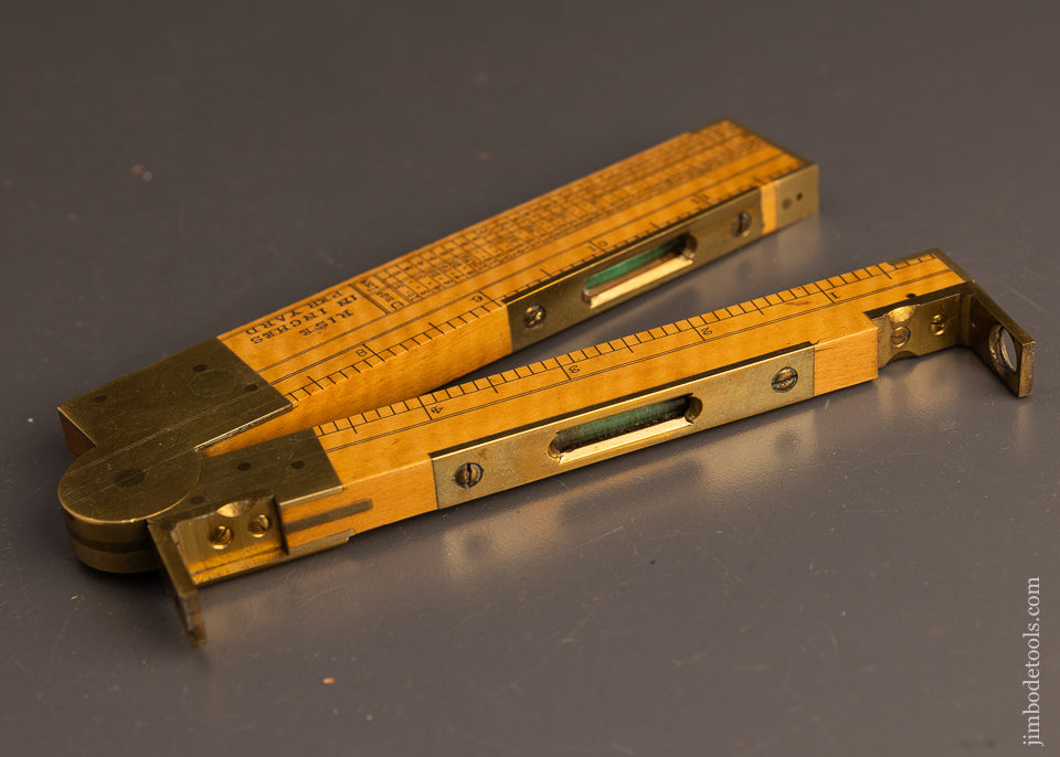 Stunning Tiger Boxwood Clinometer by NEWTON & CO. Fleet St. London - 113203G