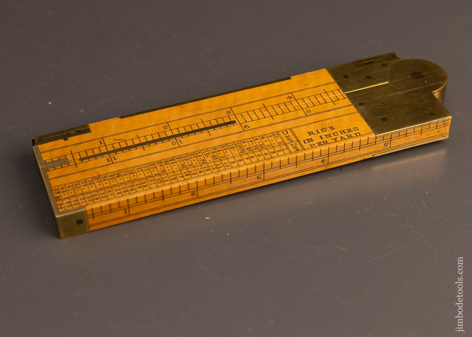 Stunning Tiger Boxwood Clinometer by NEWTON & CO. Fleet St. London - 113203G