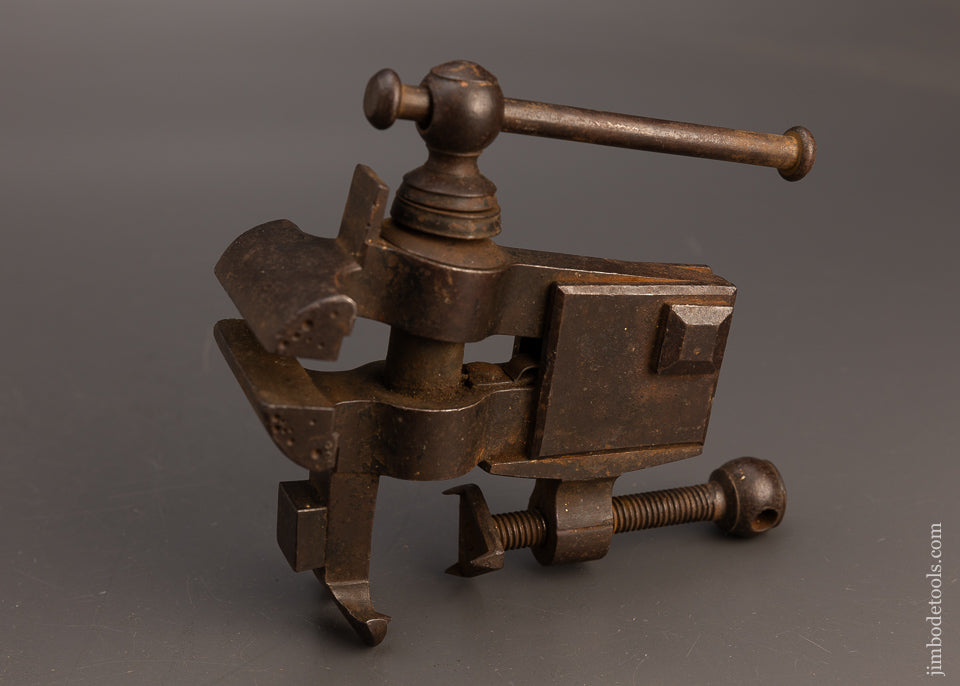 Gorgeous Early Antique Bench Vise with 2 3/8 Inch Jaws - 113214