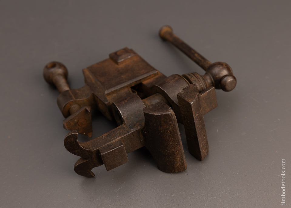 Gorgeous Early Antique Bench Vise with 2 3/8 Inch Jaws - 113214