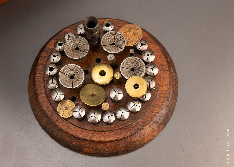 Spectacular 19th Century Watch Maker’s Lathe, Mandrel & Accessories - 113544 - AS OF FEB 10