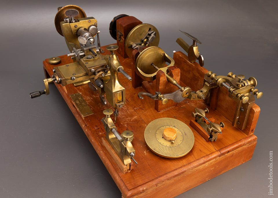 Spectacular 19th Century Watch Maker’s Lathe, Mandrel & Accessories - 113544 - AS OF FEB 10