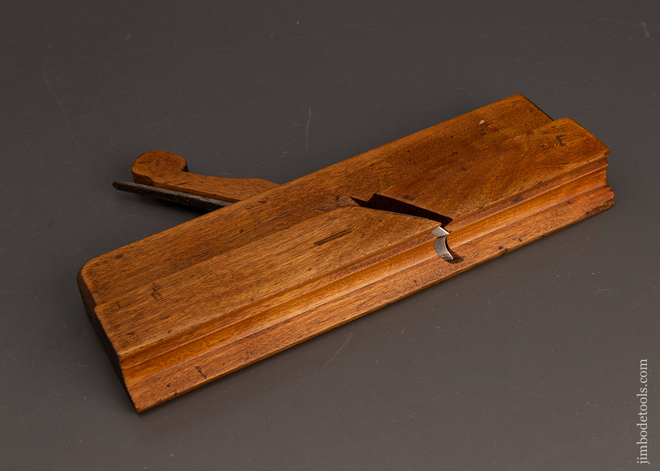 Fine 18th Century 10 Inch Yellow Birch Quarter Round Moulding Plane by JO FULLER PROVIDENCE - 113749