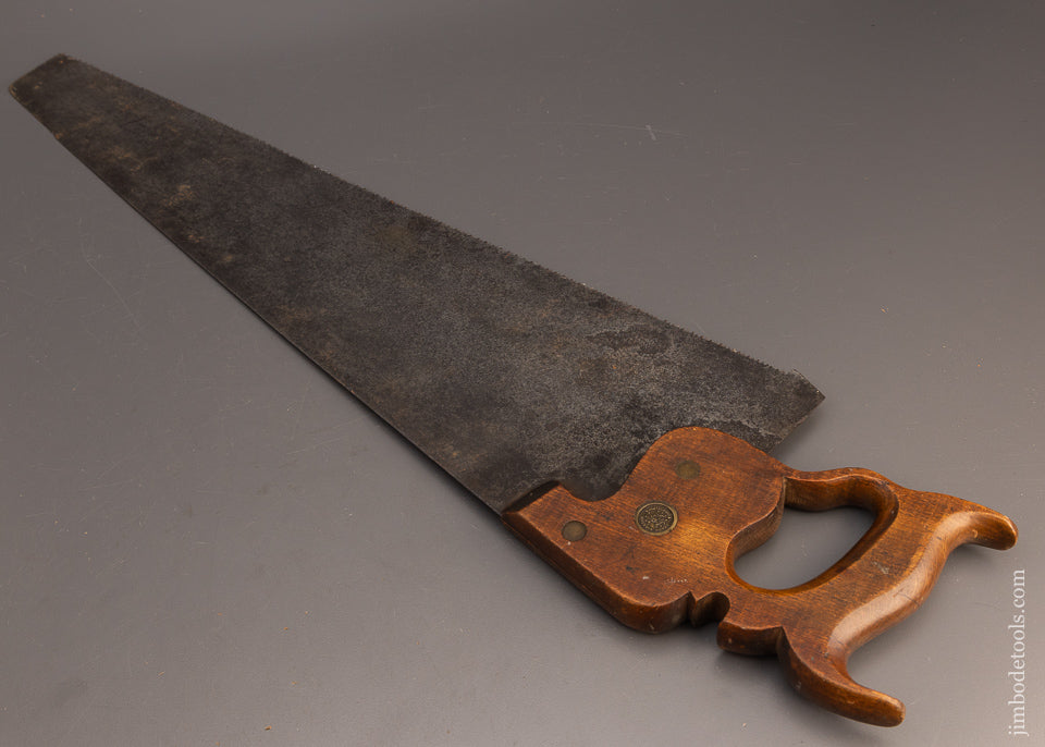 Early DISSTON (No. Sons) Hand Saw with Eagle Medallion - 113772