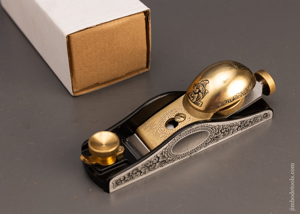 Stunning Hand Engraved Low Angle Block Plane by MIKHAIL DAVYDOV - 113789