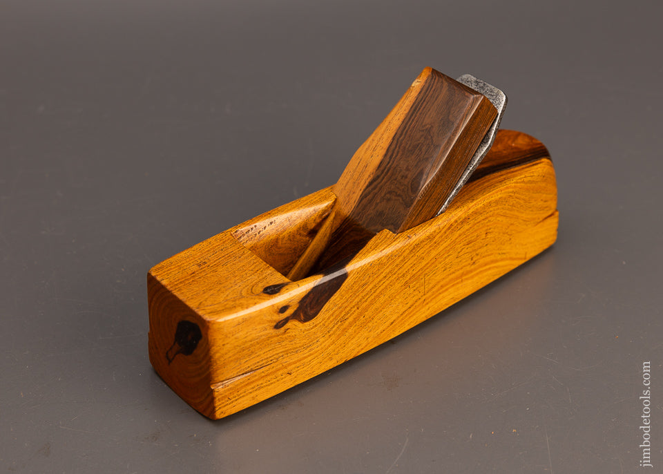 Gorgeous Solid Lignum Vitae Roughing Plane - 113825