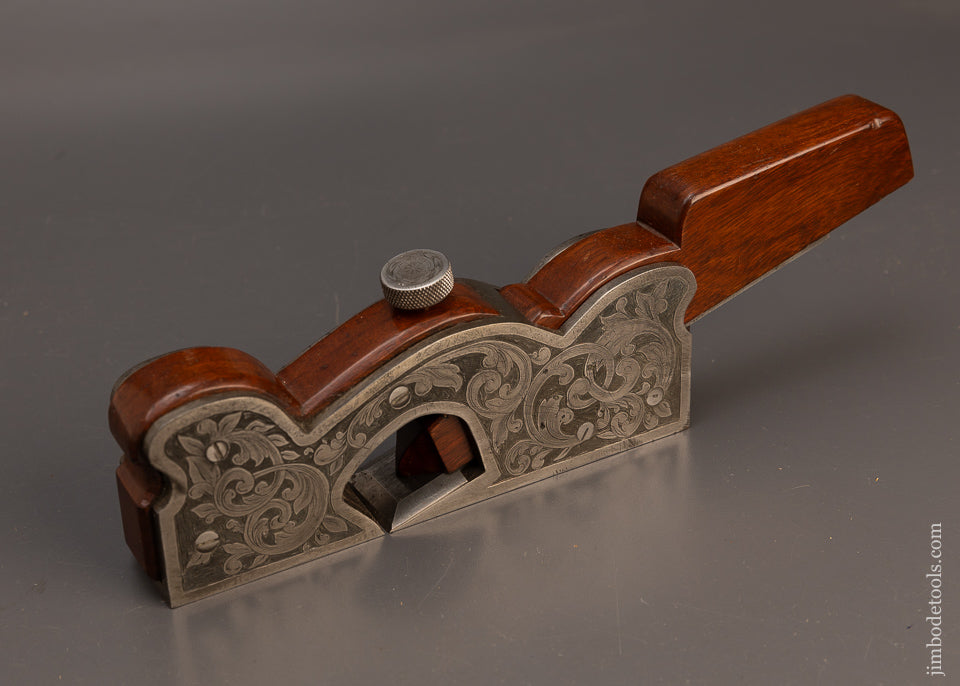 Gorgeous Lavishly Engraved Low Angle Infill Shoulder Plane - 113832