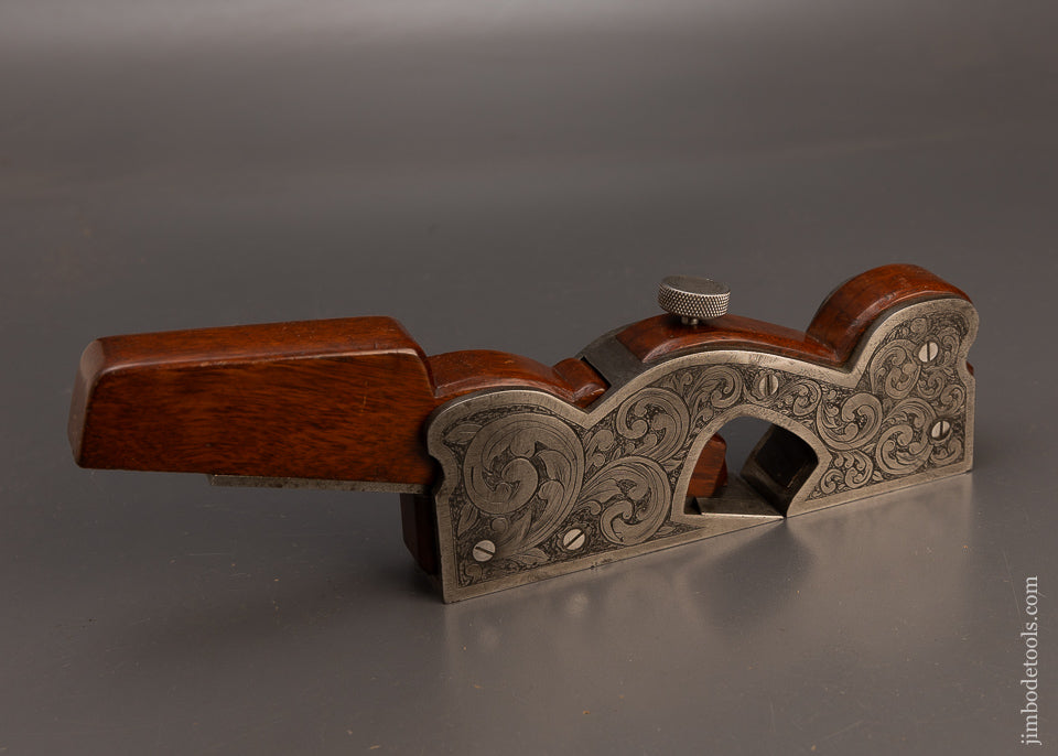 Gorgeous Lavishly Engraved Low Angle Infill Shoulder Plane - 113832