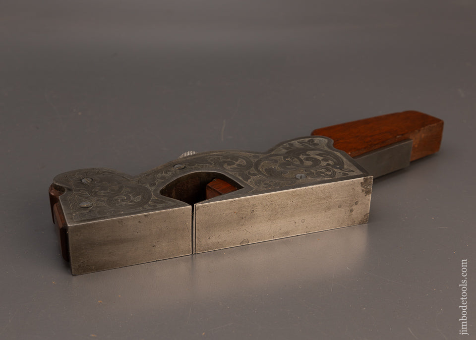 Gorgeous Lavishly Engraved Low Angle Infill Shoulder Plane - 113832