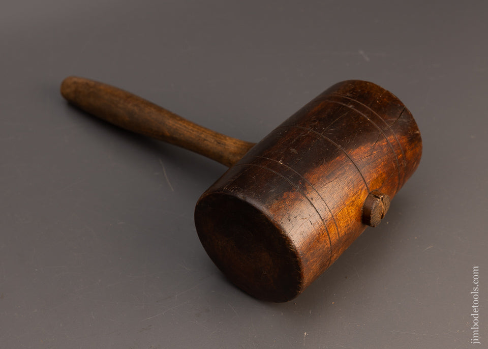 Rare STANLEY No. 6 Lignum Vitae Mallet - 113874